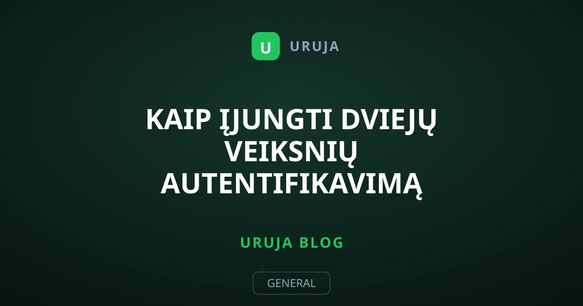 Kaip įjungti dviejų veiksnių autentifikavimą „TikTok“ paskyroje