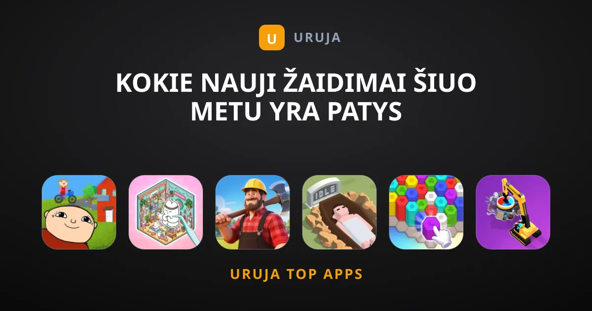 Kokie Nauji Žaidimai Šiuo Metu Yra Patys Populiariausi?